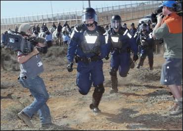 Woomera Detention Centre Riot SMH