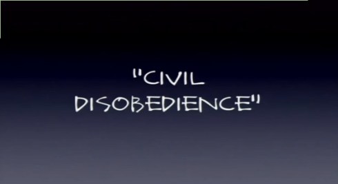 Civil Disobedience