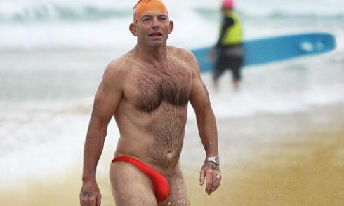 Abbott in Mankini