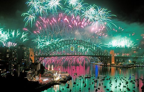 Fireworks NYE Sydney
