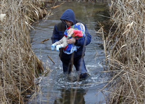The Atlantic. Asylum Seekers flood into Hungary